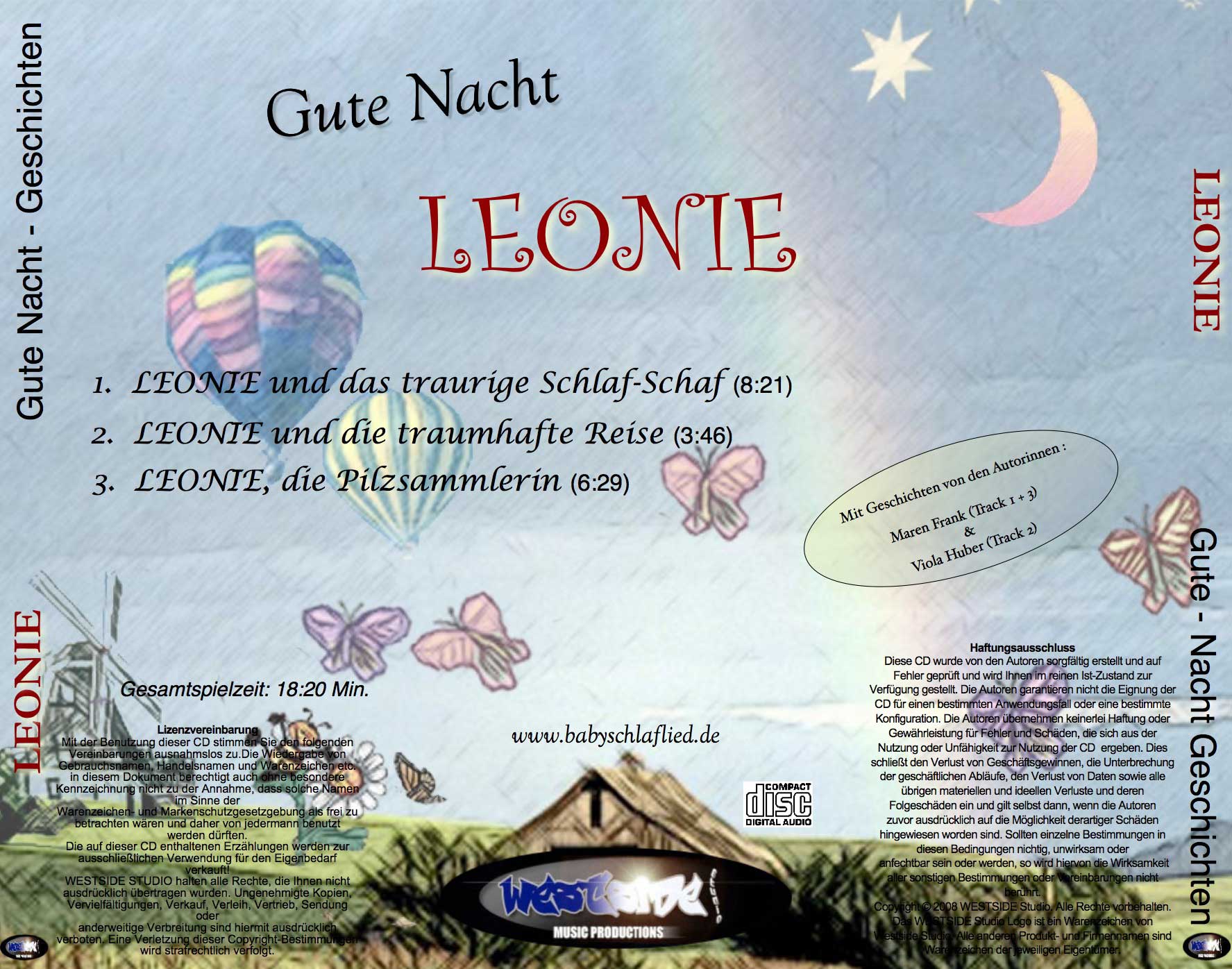   GUTE NACHT GESCHICHTEN CD   Geschenkidee   Kindergeschichten